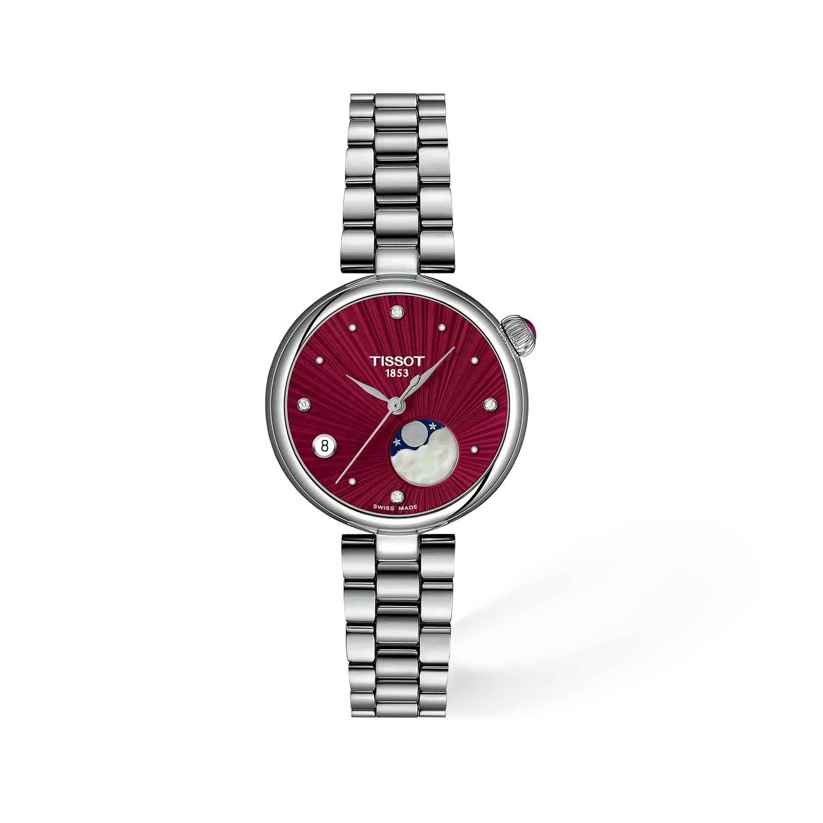 Tissot Desir 29.6mm Red Diamond Dial