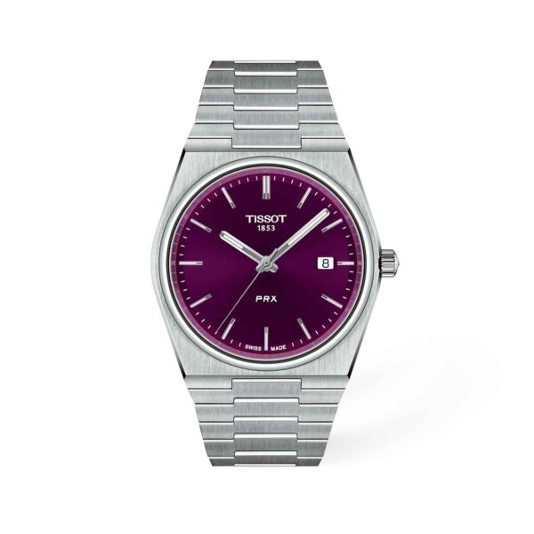 Tissot PRX 40mm Quartz Purple Dial