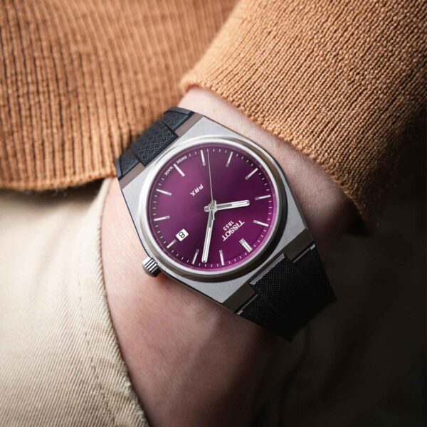 Tissot PRX 40mm Quartz Purple Dial