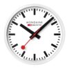 White Wall clock 25 cm SKU: A990.CLOCK.10SBB